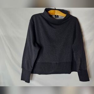 ​Nike Dri-FIT Women's Yoga Training Pullover Sweatshirt Gray XL Loose Fit